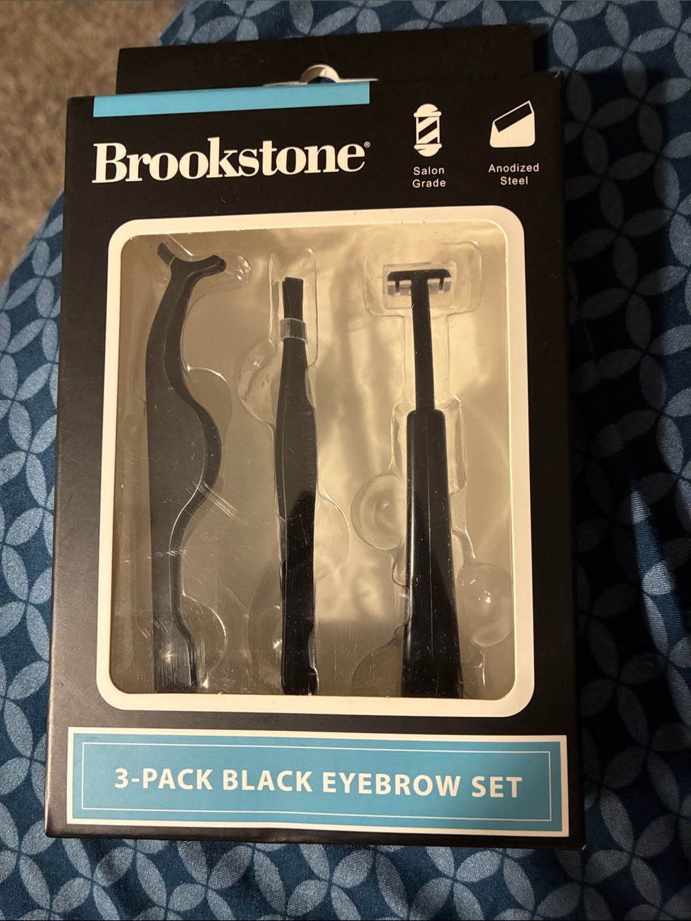 3 Pack Black Eyebrow Set